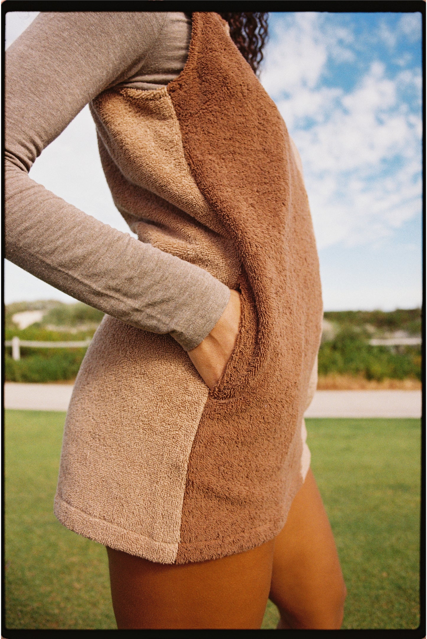 Della Dress Brown