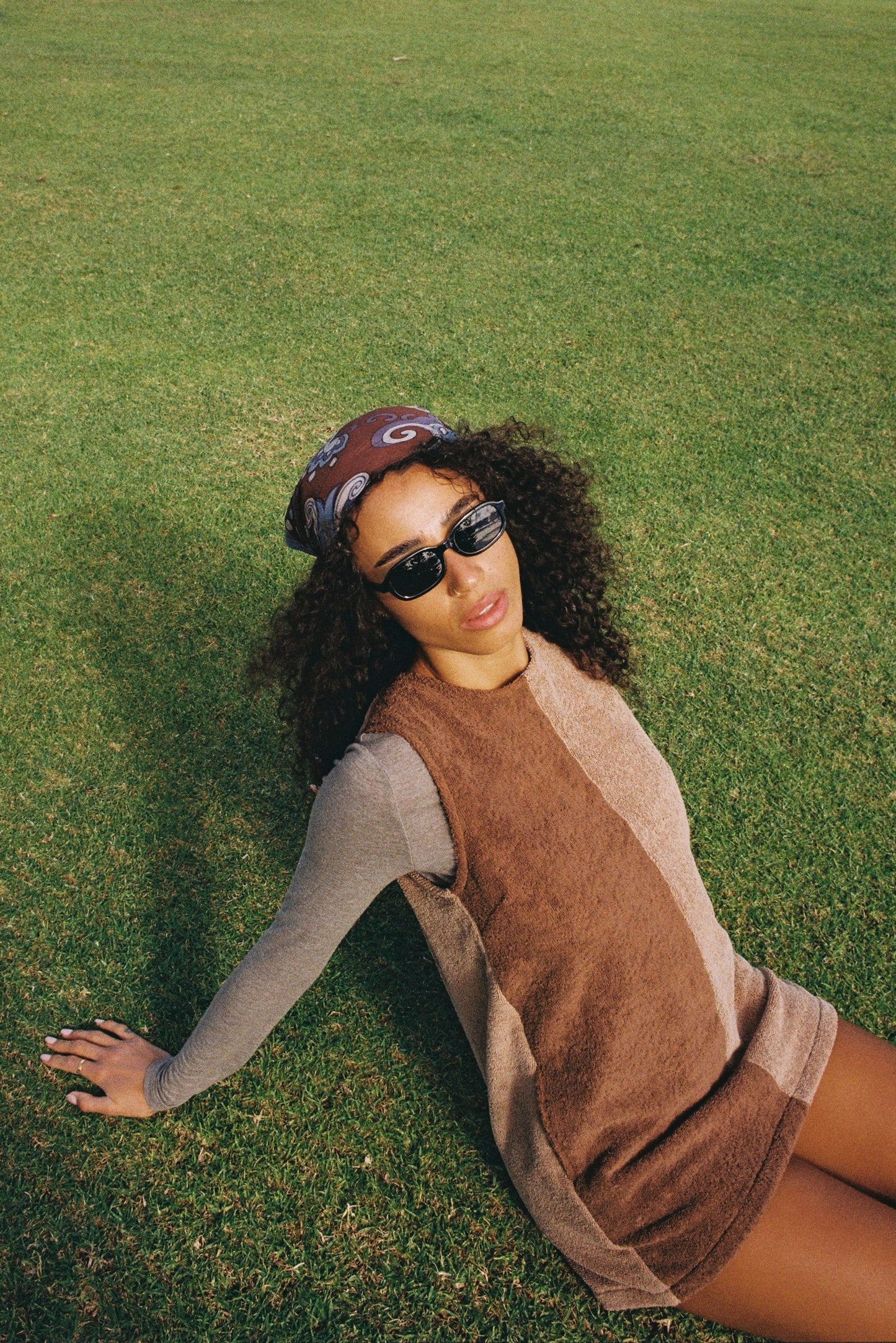Della Dress Brown